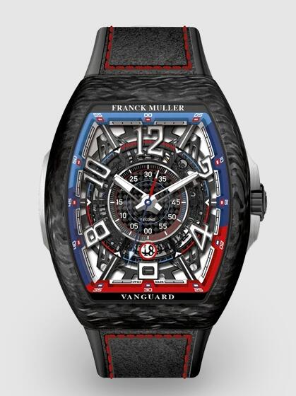 Review Franck Muller Vanguard Bill Auberlen Carbon Replica Watch V 45 SCDT SQT RCG BA CARBON - Click Image to Close